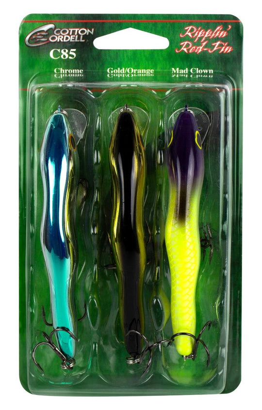 Cotton Cordell Ripplin Red Fin 3Pk