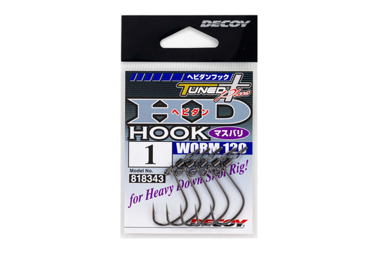 Decoy WORM120 HD Masubari Hook 5-Pack