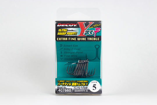 Decoy Y-F33F Treble Hook