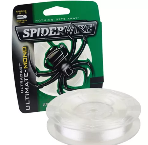 Spiderwire Ultracast Ultimate Mono Line Filler Spool Clear 6-12lb