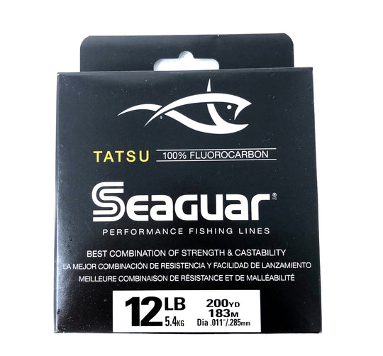 Seaguar Tatsu 100% Double-Structure Fluorocarbon Line 200yd