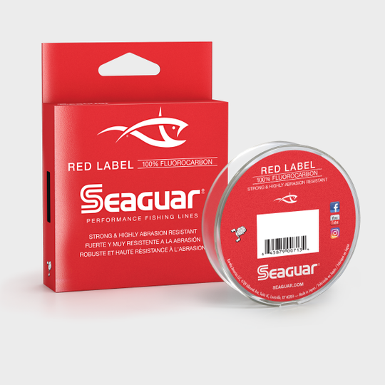 Seaguar Red Label 100% Fluorocarbon Main Line 6-20lb 200yd
