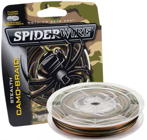 Spiderwire Stealth Camo Braided Line 125yd