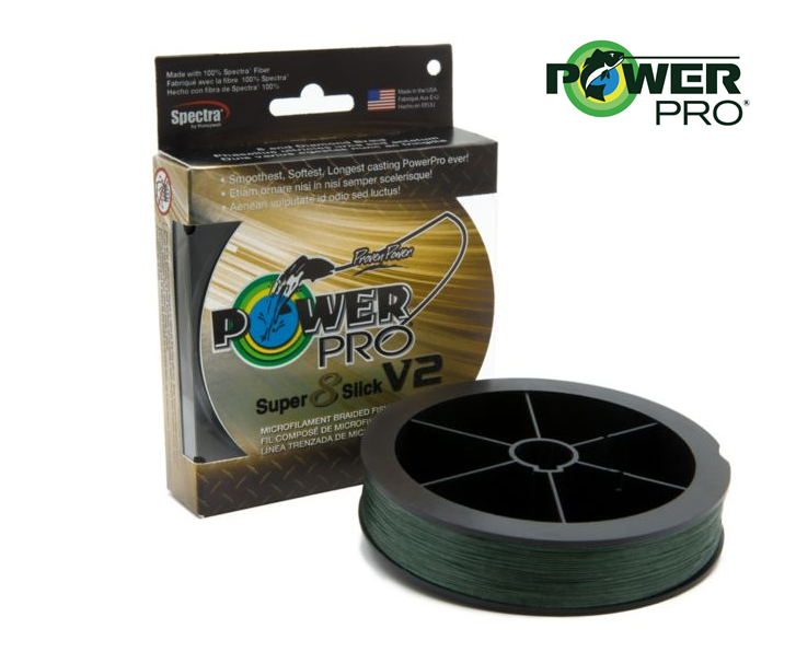 Power Pro Super 8 Slick V2 Braid150 Yards