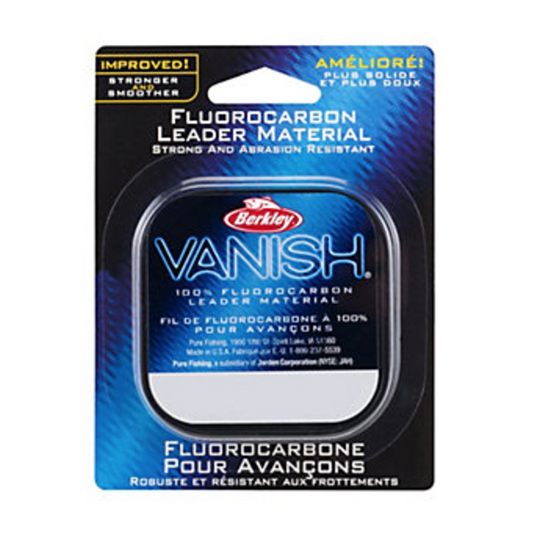 Berkley Vanish Fluorocarbon Leader Pocket Pack Clear