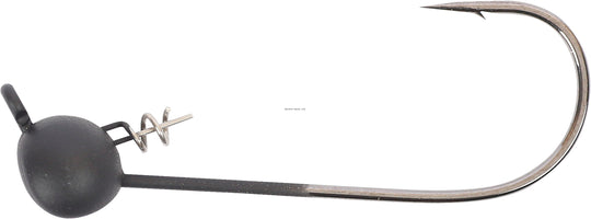 Owner Shaky Head Matt Black, 4pk