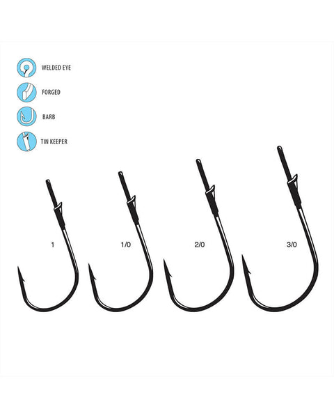Gamakatsu Finesse Heavy Cover Worm Hook