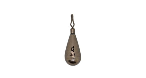X Zone Tungsten Tear Drop Shot Weight