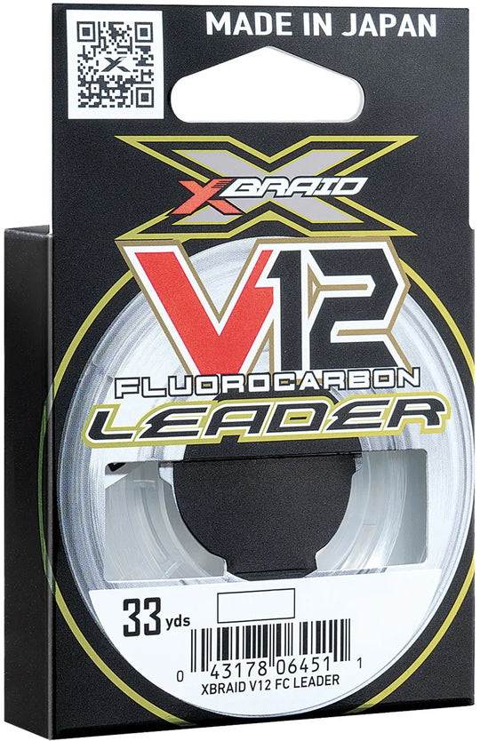 Daiwa X-BRAID V12 Fluorocarbon Leader 33yd