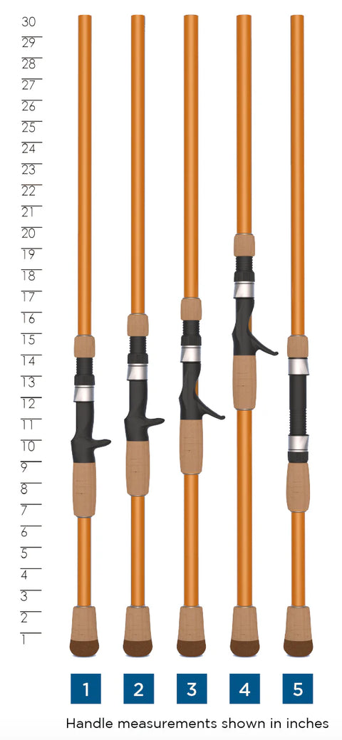 ST. CROIX LEGEND GLASS CASTING ROD