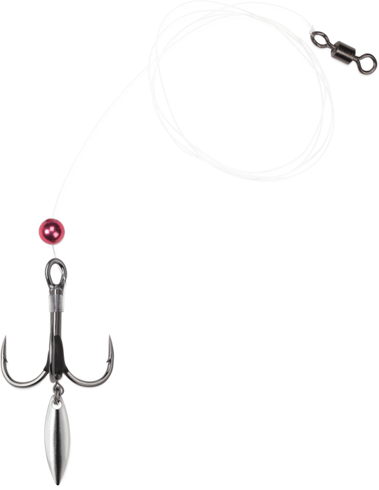 VMC Bladed Predator Rig "Single Fluorocarbon Harness"