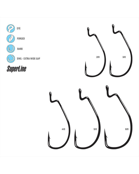Gamakatsu Superline EWG Worm Hook