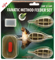 Carp Zoom Fanatic Method Feeder Set