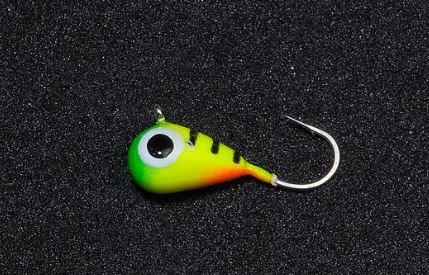 Tungsten 4 Anglers Tear Drop Ice Jigs