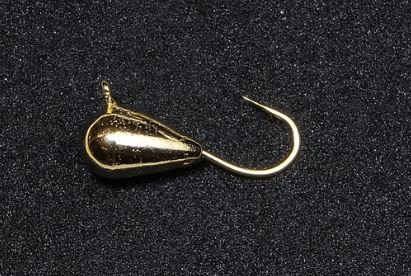 Tungsten 4 Anglers Tear Drop Ice Jigs