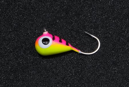 Tungsten 4 Anglers Tear Drop Ice Jigs