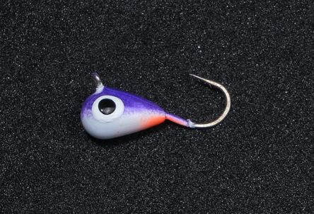 Tungsten 4 Anglers Tear Drop Ice Jigs