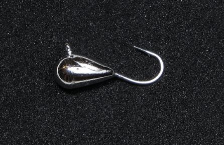 Tungsten 4 Anglers Tear Drop Ice Jigs