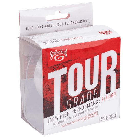 Strike King Tour Grade Fluorocarbon 200YD Clear