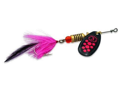 Mepps Black Fury In-Line Spinner Dressed Treble