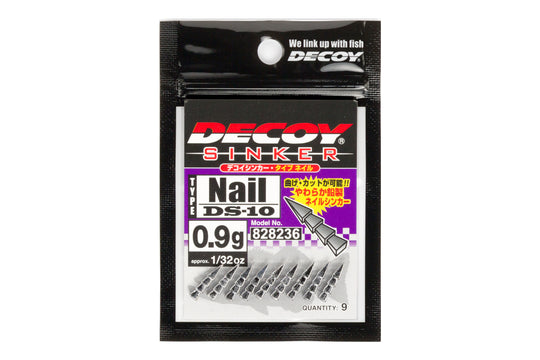 Decoy DS-10 Sinker Type Nail Weight