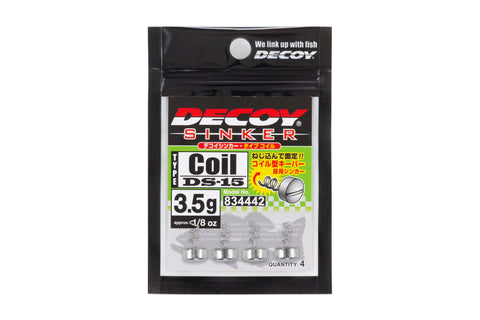 Decoy DS-15 Sinker Type Coil Weight