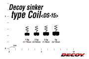 Decoy DS-15 Sinker Type Coil Weight