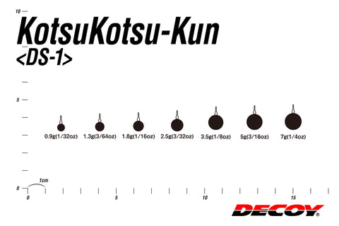 Decoy DS-1 KotsuKotsu-Kun Weight
