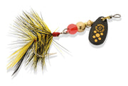 Mepps Black Fury In-Line Spinner Dressed Siwash Single Hook