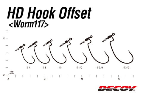 Decoy WORM117 HD Offset Hook