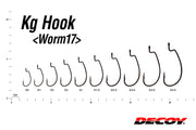 Decoy WORM17 High Power Offset Kg Hook