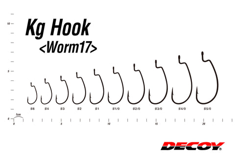 Decoy WORM17 High Power Offset Kg Hook