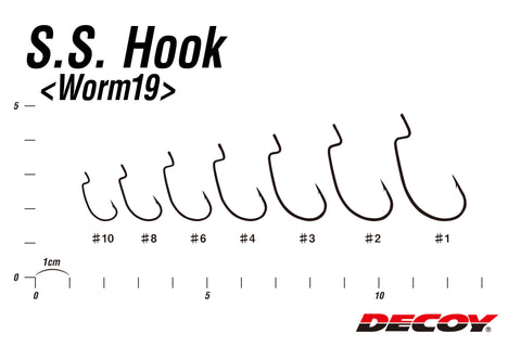 Decoy WORM19 S.S. Hook