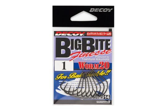 Decoy WORM20 Big Bite Hook Finesse