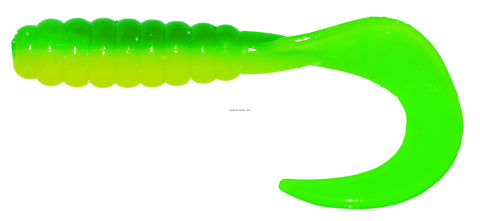 Big Bite Baits  Curl Tail Grub 3'' Pack of 10