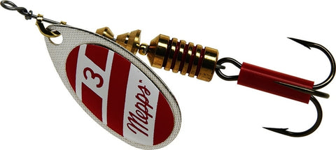 Mepps Aglia In-Line Spinner #4 1/3oz Plain Treble