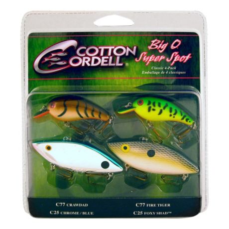 Cotton Cordell Multi Pack Crankbait 4Pk