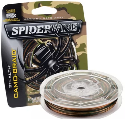 Spiderwire Stealth Camo Braided Line 125yd