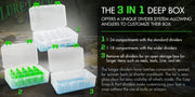 Lure Lock 3 in 1 Deep Box with TakLogic Technology