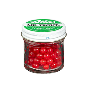 Atlas-Mike's Mr Trout Sugar Cured Salmon Eggs 1oz Jar