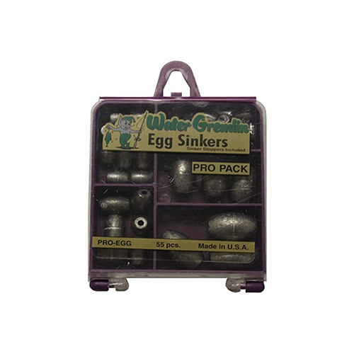 Water Gremlin PRO-EG Egg Sinker Pro Pk 55Pc