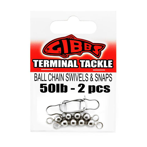 Gibbs Ball Chain Swivels & Snaps