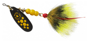 Mepps Black Fury In-Line Spinner Dressed Treble