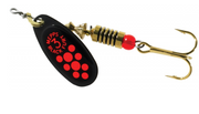 Mepps Black Fury In-Line Spinner Plain Treble