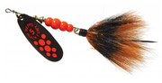 Mepps Black Fury In-Line Spinner Dressed Treble