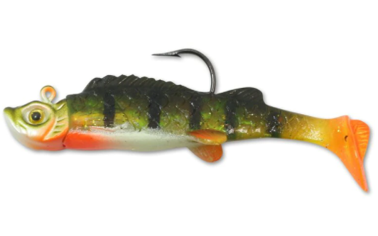 Northland Mimic Minnow Shad Swimbait Pack of 2 Perch