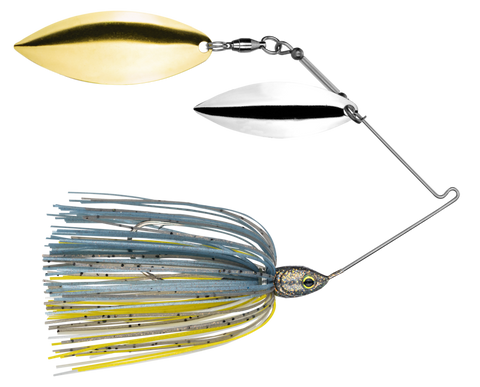 Strike King Tour Grade Spinnerbait 2nd Gen Willow/Willow 1/2 oz