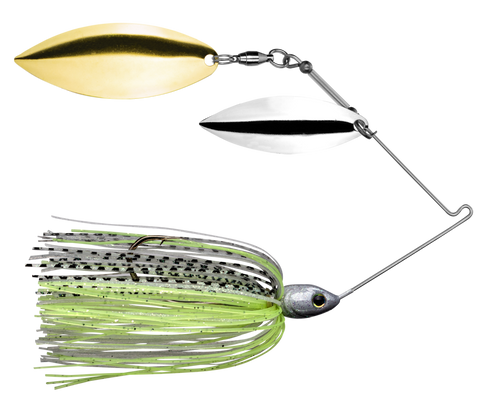 Strike King Tour Grade Spinnerbait 2nd Gen Willow/Willow 1/2 oz