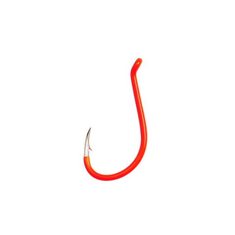 Eagle Claw Lazer Sharp Painted Octopus Hook Fluorescent Orange