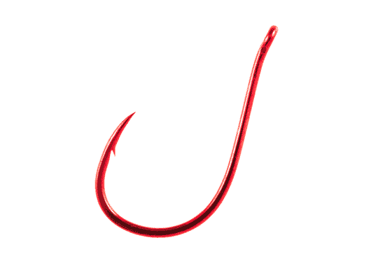 Owner Mosquito Bass Hook  Red